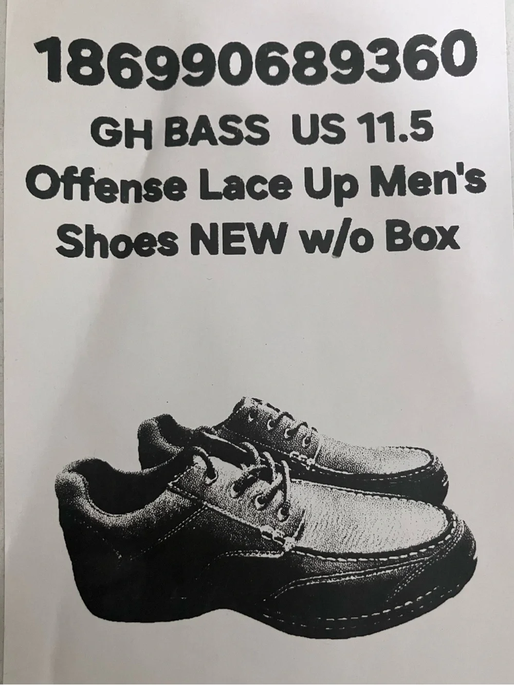 G.H. Bass & Co. Dark Brown Leather Moc Toe Boat Shoes
